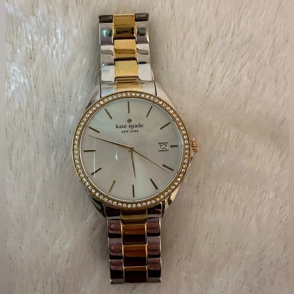 kate spade | Accessories | Kate Spade Watch Silver Gold  display picture 3